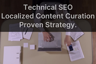 provide SEO optimization and content curation for your local business website