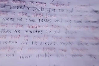 write anything with my beautiful handwriting