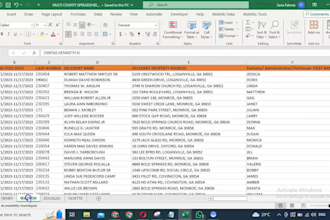 organize and merge excel or CSV data