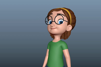 make blender animation with your 3d character
