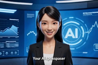 ai spokesperson product demo facebook ads ecommerce dropshipping products