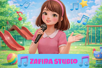 write sing podcast kid music toddler lullaby songs youtube kids intro and outro
