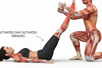 do 3d workout animation, fitness animation, bodybuilding, 3d anatomy