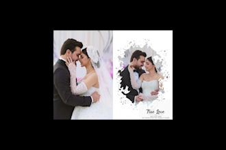 the wedding album designing