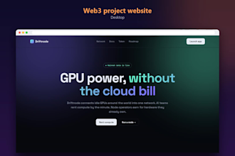 design a website for a memecoin or cryptocurrency