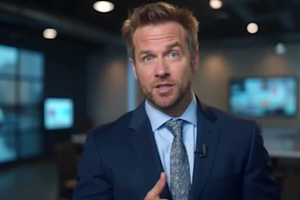 do online course video, elearning video spokesperson and ai avatar with heygen