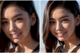 enhance, upscale and sharpen your images professionally