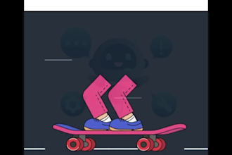 create professional custom json lottie animation for mobile apps or websites