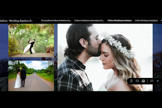 design professional digital wedding and party invitations