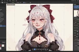 2d vtuber model live2d vtuber rigging anime vtuber live2d model live2d rigging