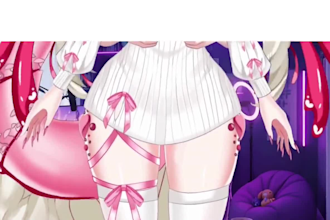 design rig pet mascot live2d vtuber avatar vtube studio anime style vtuber model