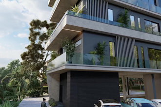 3d building modeling and exterior rendering for commercial and office building