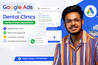 setup google ads for dental clinics to generate patient leads