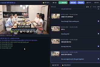translate korean subtitles to english, german, or french