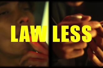 edit professional hip hop rap music video with cinematic effects