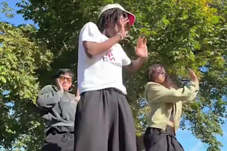 perform energetic  tiktok dance, group dance video for promotion