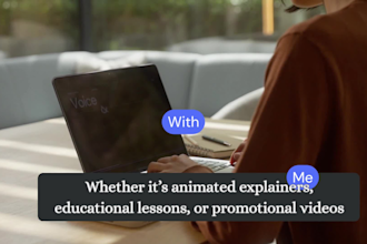 create elearning video for skool udemy, course editing, explainer training video