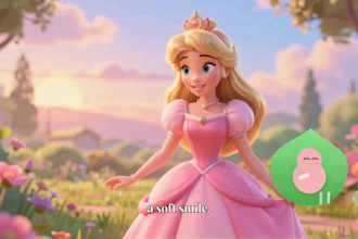 create animated ai kids story videos in cartoon style