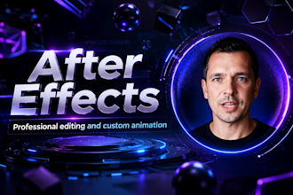 edit and customize your after effects template