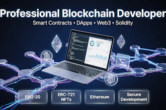 build blockchain dapps and smart contracts