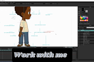 rig and animate a moho character with a full 360 body rotation