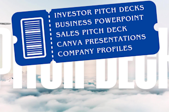 redesign business powerpoint presentation investor pitch deck startup pitch deck