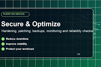 fix secure and optimize your linux server vps or cloud instance