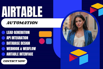 setup airtable database, airtable automation, airtable crm, claycom sotfr expert