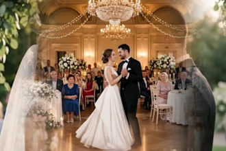 create cinematic ai wedding videos romantic love stories wedding video editor