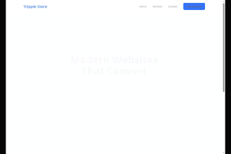 create single page website for you