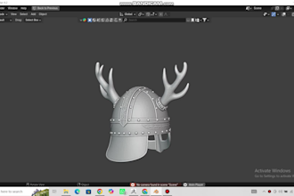 design a detailed custom 3d mask,props  for 3d printing