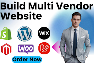 build wcfm multi vendor ecommerce website multivendor marketplace online website