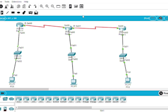 cisco packet tracer network design and configuration