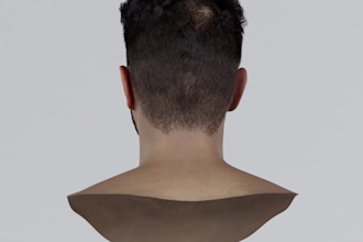 create a custom metahuman likeness with professional xgen hair grooming