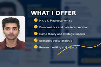 provide consultation on economics, econometrics, and game theory