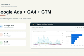 set up google ads conversion tracking with ga4 and GTM