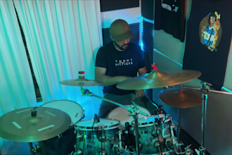 profesionally record the drums for your next rock project