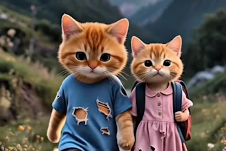 viral cats and animals videos for youtube and tiktok