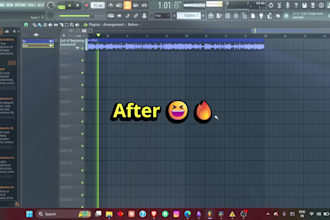 mix your trap, drill, hip hop beat in 24 hours