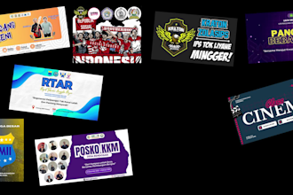 make simple banner designs for parties and events