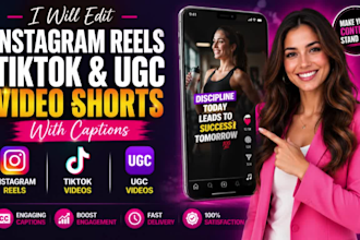 instagram reels tiktok and youtube shorts with captions