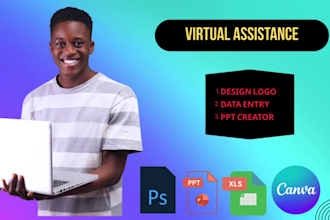 design logo, PPT presentations professionally