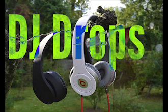 do dj drops intro  traps producer tag radio sweeper  female voice