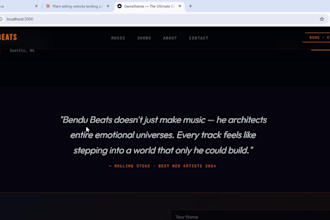 build react js frontend or convert figma to react website