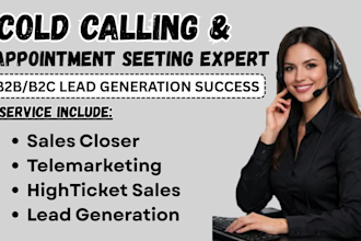 do b2b b2c cold calling and appointments setting