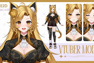 2d vtuber anime vtuber live2d 3d vtuber vtuber artist vtuber rigging nsfw vtuber