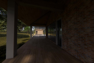 create clear 3d architectural visualization in enscape