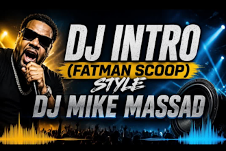create professional dj drops and dj intros