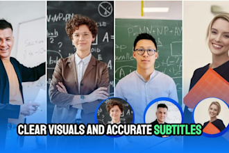 edit online course and training videos with subtitles for e learning