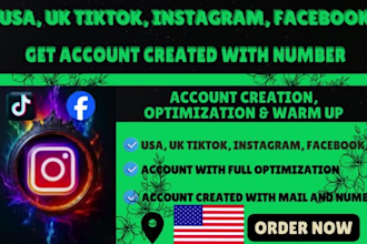create usa instagram account, usa tiktok account tiktok ads manager for business